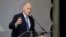 FILE - In this May 24, 2017, photo, California Gov. Jerry Brown speaks during the joint Netherlands and California Environmental Protection Agency conference called, "Climate is Big Business," at the Presidio in San Francisco.