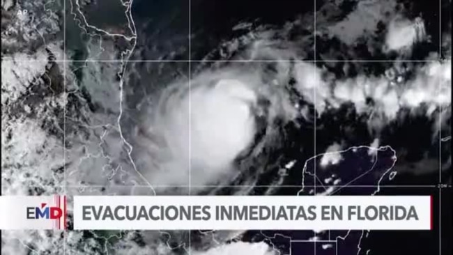 Florida declara emergencia ante potente huracán Milton Florida declara emergencia ante potente huracán Milton