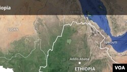 Map of Ethiopia