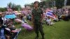 태국 반정부 시위대 육군본부 점거