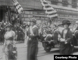 妇女投票大游行(Library of Congress Prints & Photographs)