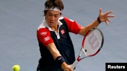 Petenis Jepang, Kei Nishikori memasang target untuk masuk peringkat 10 besar dunia tahun depan (foto: dok). 