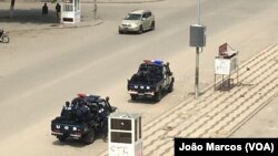 Presença policial em Benguela, Angola