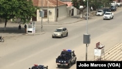 Presença policial em Benguela, Angola