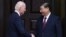 Presiden AS, Joe Biden ketika bertemu Presiden China Xi Jinping di sela-sela KTT APEC di Woodside, California, AS 15 November 2023 lalu.