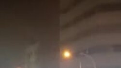 شلیک گاز اشک آور در خیابان کارگر، تهران