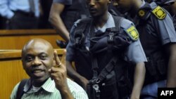 Henry Okah lors de son procès devant la cour de Johannesburg, le 28 février 2013.