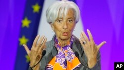 Presiden Bank Sentral Eropa (ECB), Christine Lagarde 