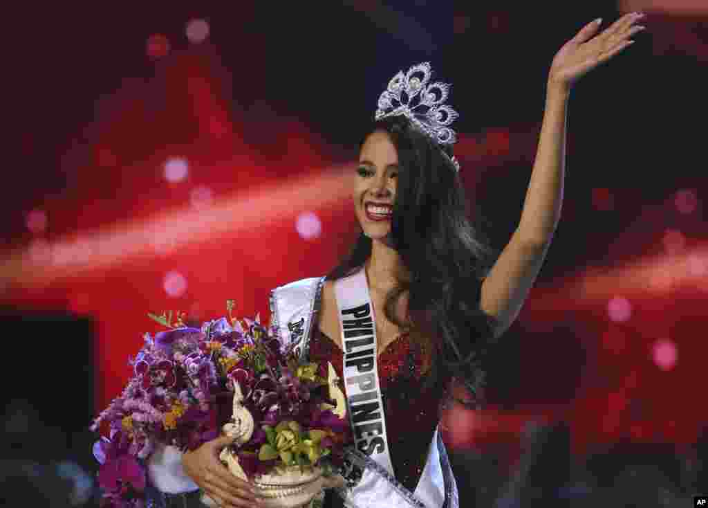 Catriona Gray, das Filipinas, é a Miss Universo 2018. Esta foi a edição 67 do concurso Miss Universo, realizado em Banguecoque, Tailândia, Dez. 17, 2018.