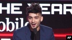 Zayn Malik en los American Music Awards 2016.