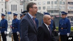 Premijer Srbije Aleksandar Vučić i Vjekoslav Bevanda, predsedavajući Veća ministara BiH.