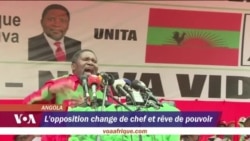 Passation de pouvoir à la tête du parti de l’opposition en Angola