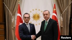 German Foreign Minister Heiko Maas in Ankara