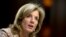 Caroline Kennedy habla ante la Comisión de Relaciones Exteriores del Senado, durante la audiencia para confirmarla como embajadora ante Japón.