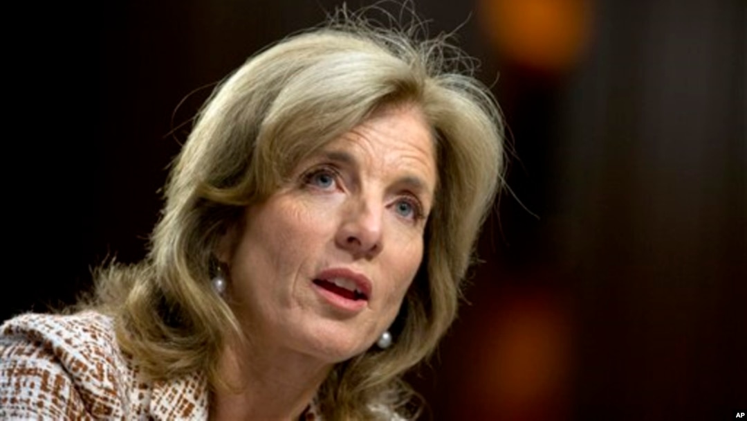 Caroline Kennedy of New York speaks during the Senate Foreign Relations Committee hearing on her nomination for Ambassador to Japan, on Capitol Hill, Thursday, Sept. 19, 2013.