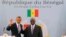 U.S. President Barack Obama participates in a joint news conference with Senegal's President Macky Sall at the Presidential Palace in Dakar, Senegal, June 27, 2013.