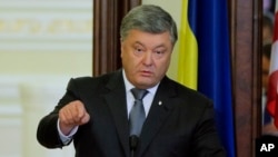 Президент Украины Петр Порошенко