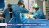 Urólogo colombiano se sobrepone a su propia discapacidad para devolverle el bienestar a miles de pacientes 
