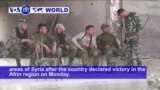 VOA60 World - Turkey Vows to Expand Syria Fight Against Kurds