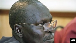 South Sudan rebel leader George Athor during a news conference in Nairobi ( Nov. 20, 2011 file photo).
