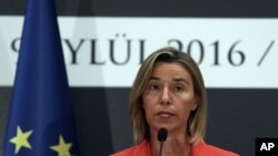 Pimpinan kebijakan luar negeri Uni Eropa Federica Mogherini (Foto: dok).