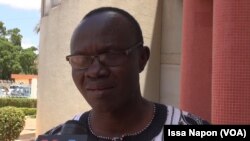 Le docteur Some, à Ouagadougou, le 23 juillet 2017. (VOA/Issa Napon)