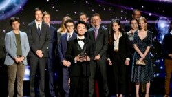 Jeffrey Chen speaks onstage during the Breakthrough Prize Ceremony at NASA Ames Research Center in Mountain View, CA on November 03, 2019 in Mountain View, California. (Photo by Steve Jennings/Getty Images for Breakthrough Prize)