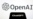 资料照片：OpenAI和ChatGPT的标识。