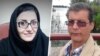 محمدهادی عرفانیان کاسب (راست) و فرزانه زیلابی وکلای دادگستری در ایران 