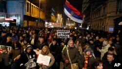 Arhiva - Sedmi protest "Jedan od pet miliona", u Beogradu, 19. januara 2019.