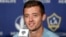 Los Angeles Galaxy new signing midfielder Robbie Rogers speaks at a news conference in Carson, California, May 25, 2013.