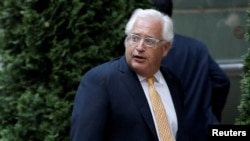 El abogado David Friedman es el nominado por el presidente Donald Trump para embajador de EE.UU. en Israel.