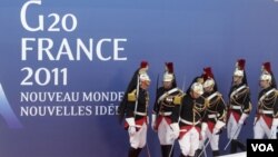 La policía de Francia se encuentra desplegada en Cannes por la llegada de los mandatarios que acudirán a la cumbre del G20.