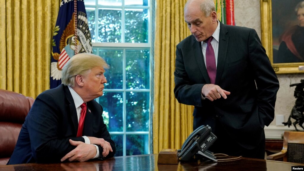 Trump sulmon ish shefin e stafit, John Kelly
