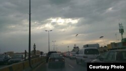 Une autoroute dans la région Est de l'Arabie Saoudite