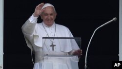 Папа римский Франциск. Ватикан. 7 июля 2019 г.