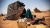 Refugiada do conflito de Darfur no Sudão