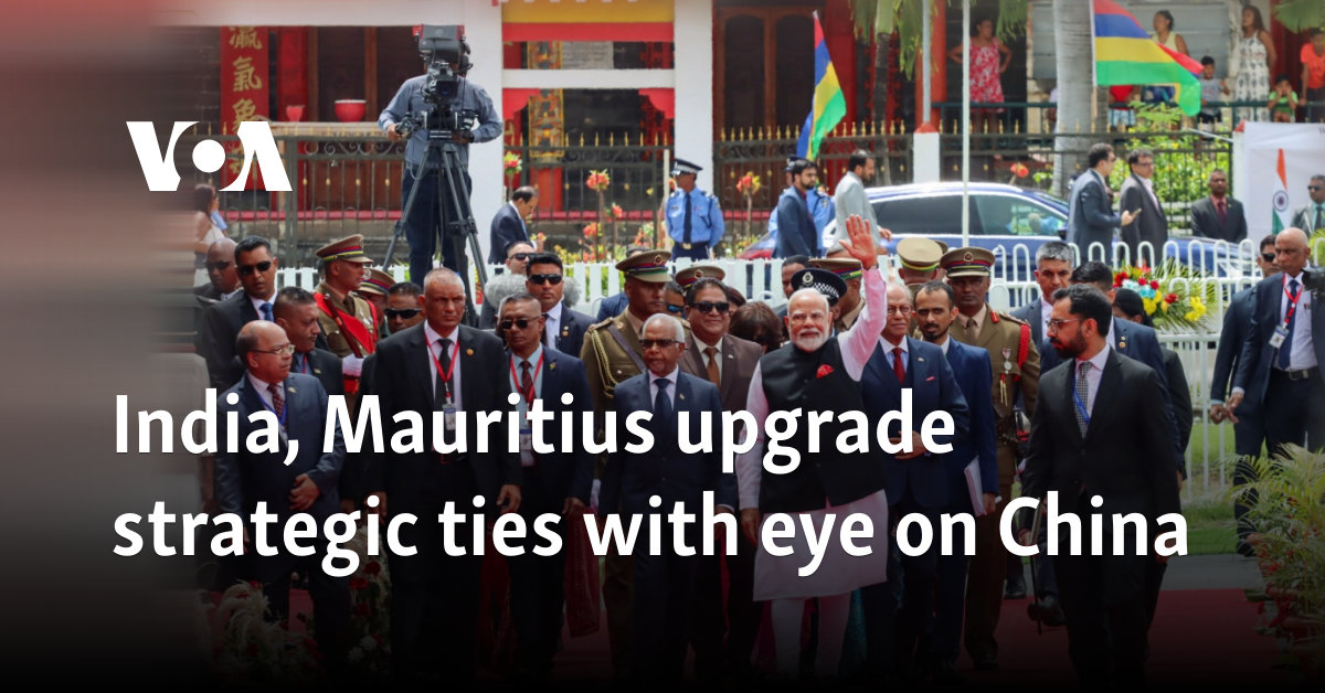 Modi's Mauritius Visit Elevates Strategic Partnership