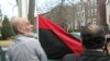 Libyan-Americans Raise Independence Flag