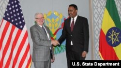 Under Secretary of Commerce Gilbert Kaplan met with Ethiopian Foreign Minister Dr. Workneh Gebeyehu in Addis Ababa 