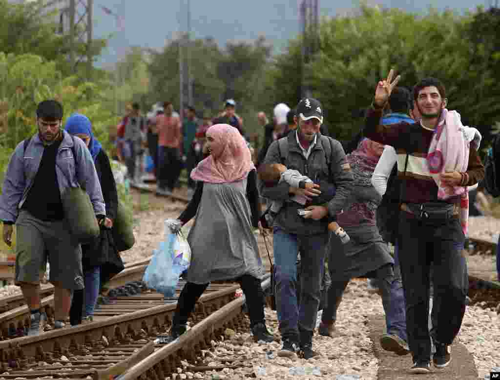 Macedonia Migrants