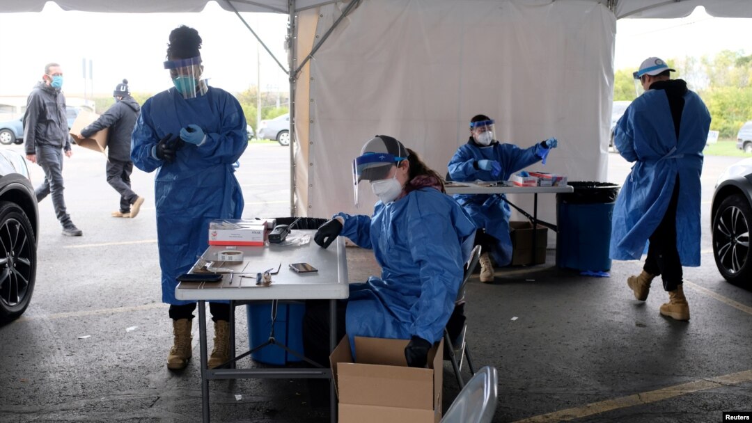 Testiranje na koronavirus u Milvokiju, u Viskonsinu, 2. oktobar 2020 (Rojters/Alex Wroblewski)