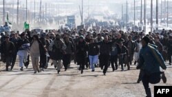 Протесты в Кабуле 23 февраля 2012г.