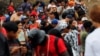 Migrants heading to the U.S. wait at the Migrants Reception Station in Lajas Blancas, Darien province, Panama, September 23, 2023.