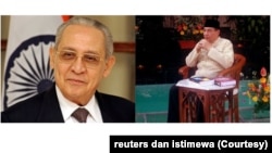 Mantan Menteri Luar Negeri Ali Alatas (kiri) dan Quraish Shihab (kanan) merupakan Alawiyin