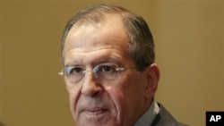 Russia's Foreign Minister Sergei Lavrov (file photo)