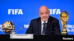 Đani Infantino, predsednik Svetske fudbalske federacije (Foto: Reuters/FIFA Handout)