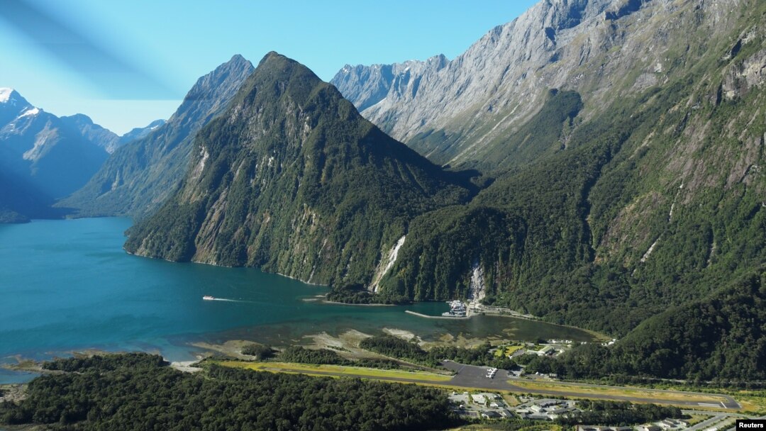 Bandara Milford Sound di Selandia Baru, 7 Maret 2017 (Foto: dok). 