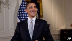 US President Barack Obama delivers the weekly address, 27 Feb 2010
