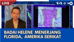 Laporan VOA untuk TVRI: Badai Helene Terjang Florida, Amerika Serikat